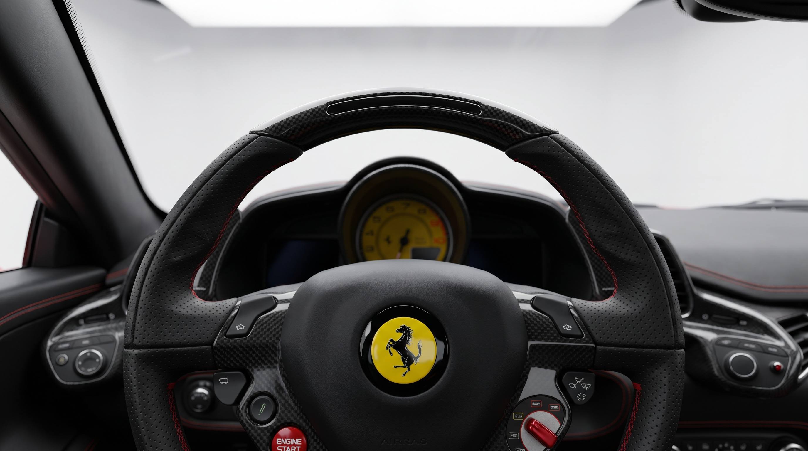 Ferrari 458 Italia vue conducteur